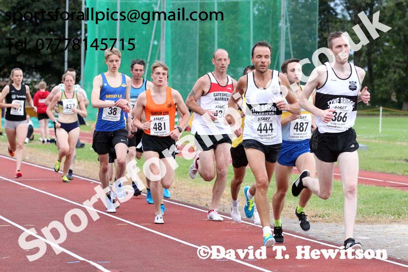 Graded 3000 metres, North East Grand Prix, Monkton, Jarrow. Photo: David T. Hewitson/Sports for All Pics
